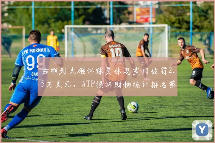 兹维列夫砸坏球员休息室门被罚2.5万美元，ATP损坏财物统计排名第一