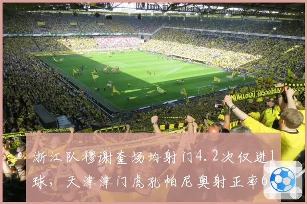 浙江队穆谢奎场均射门4.2次仅进1球，天津津门虎孔帕尼奥射正率60%，效率之争谁占优？